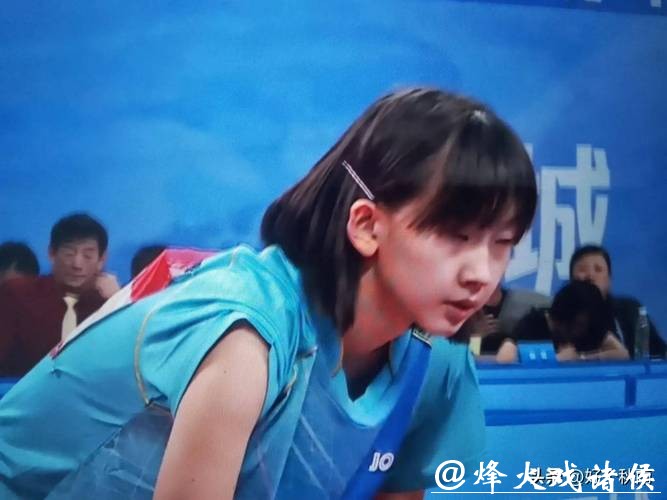 湖南乒乓球女将冯怡璇入选国家青年队